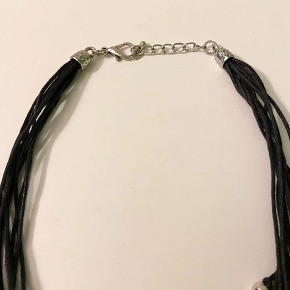 Fashion Necklace Multi Row Layered 24 Inch Statement Piece Necklace - Picture 7 of 12